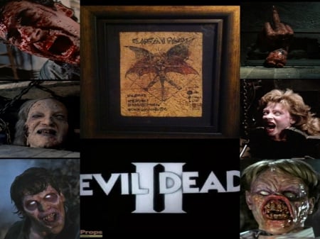 Evil Dead II - horror, evil dead, dead by dawn, evil dead ii