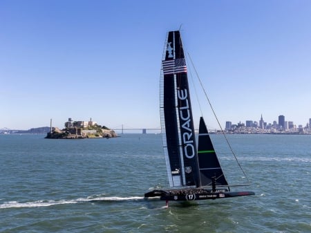 Oracle Team USA - race, sail, boat, thrill