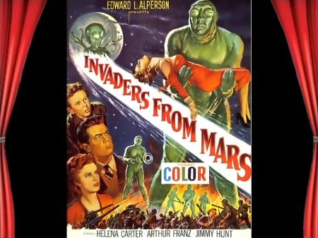 Invaders Of Mars01 - classic movies, posters, invaders of mars, science fiction