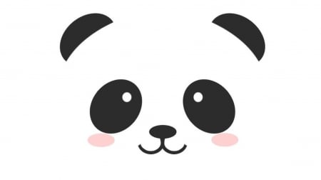 Cute Panda Face Wallpaper