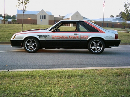 1979 Mustang Indianapolis 500 Pace Car --20 iconic pony cars - race, pace car, silver, indy