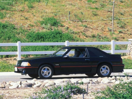 1987 Mustang 5.0 -- 20 iconic pony cars - 1987, ford, mustang, black