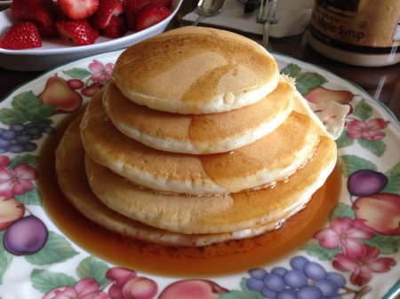 pancakes - fun, pancakes, yummy, entertainment, foods