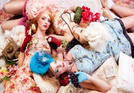 The Doll Tea Party - girls, style, photography, fashion, models, makeup