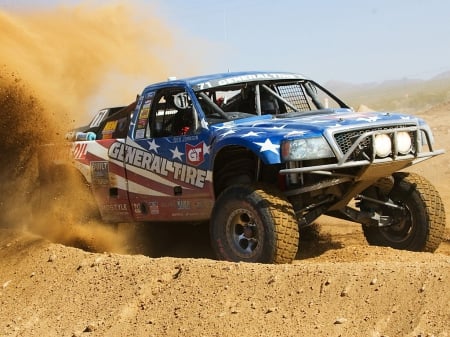 Trophy Truck - offroad, 4x4, rally, thrill