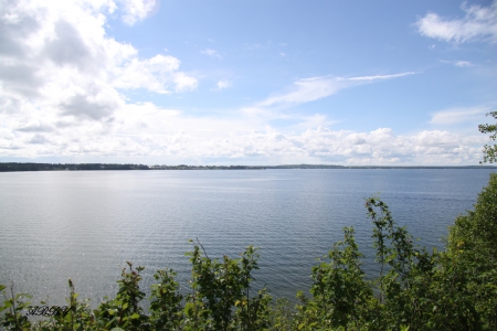 Cold Lakes camping - sky, lakes, clouds, photography, blue