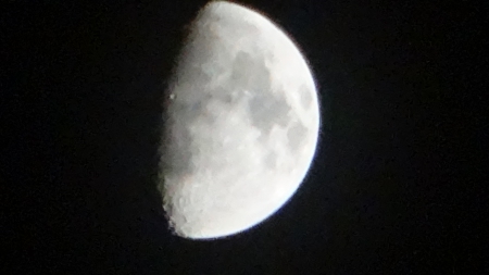 moon - white, moon, photography, night, space, black