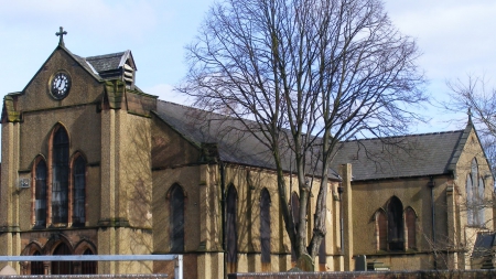 Cradley Heath Anglican Church - birmingham, towns, church, cradley heath