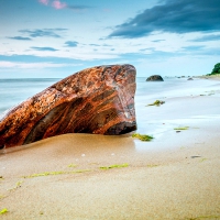 Rock on Beach