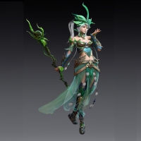 Green Sorceress