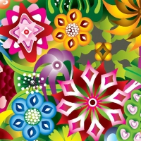 Psychadelic Flowers