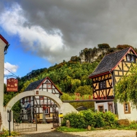 a cafe in gerolstein germany