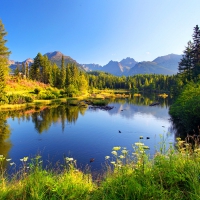 Mountain lake
