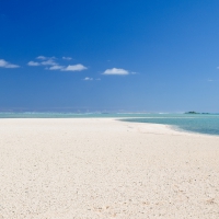 Fakarava Island - Tuamotu Atoll Group - French Polynesia - white sand beach