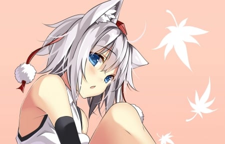 neko girl - pretty, cute, neko, anime, girl