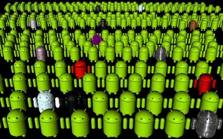 Android - abstract, android logo, 3d, os, android