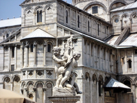 Square of Miracles Pisa Italy - ancient, statue, italy, photography, architecture, monument, medieval