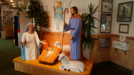 Bonner's Christmas Wonderland, Frankenmuth, MI 2 - christmas, wonderland, Mary, Christ child, lamb, Joseph