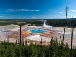 Grand Prismatic Hotspring ~ Yellowstone Nat'l Park