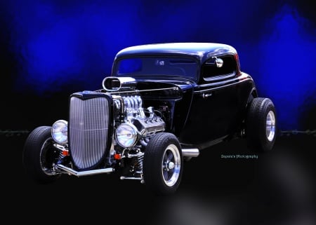 HOT ROD FORD - CAR, FORD, HOTROD, 2DOOR