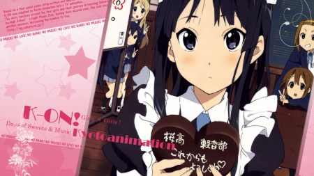 K-ON! - food, girls, cute, anime