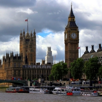 Westminister Palace and Elizabeth Tower, London