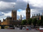 Westminister Palace and Elizabeth Tower, London