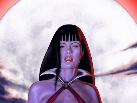 Vampirella - cg, vampirella, girl, fantasy