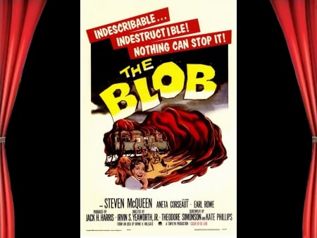 The Blob02 - The Blob, classic mvies, science fiction, posters