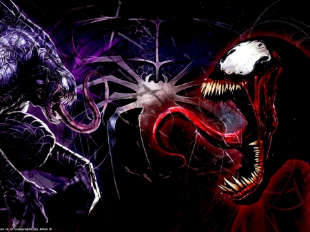 Venom - games, spiderman, carto, venom