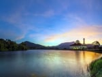 gorgeous mosque in kuala kubu baru malaysia