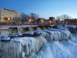 frozen falls in new edinburgh ottawa