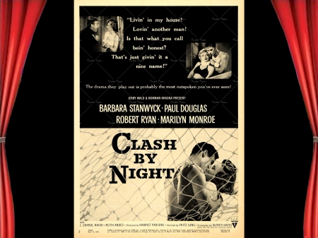 Clash By Night01 - Clash By Night, drama, classic movies, posters