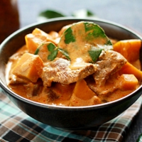 Beef Curry with Pumpkin - Thai