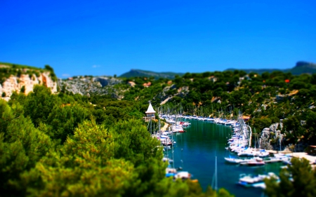 AMAZING SCENERY - boats, river, scenery, landscape, HD, city, harbour