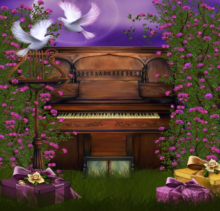 ✫Gifts of Music in the Garden✫