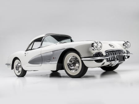 Corvette C1 '1958 - vette, corvette, chevy, Corvette C1