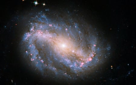 Barred Spiral Galaxy - BEAUTY, SPACE, COSMOS, GALAXY