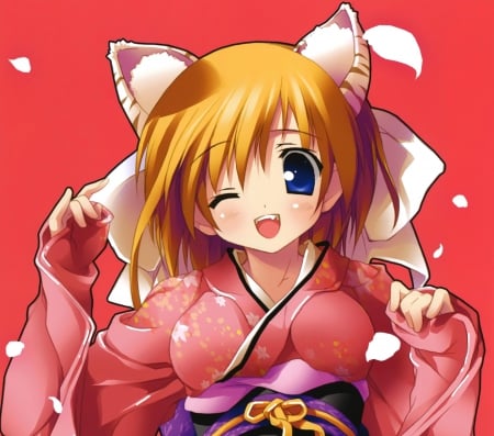 neko - pretty, anime, neko, beautiful, girl, cute