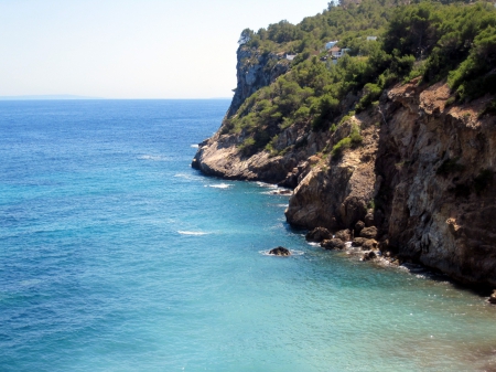 Nice view - horizon, nature, blue, view, photography, ocean, mountains