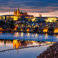 Charles Bridge and Castle, Prague