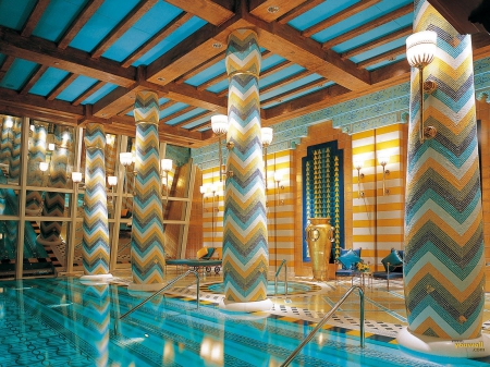 Luxurious Swimming Pool - swimming pool, Luxurious Swimming Pool, swimming, pool