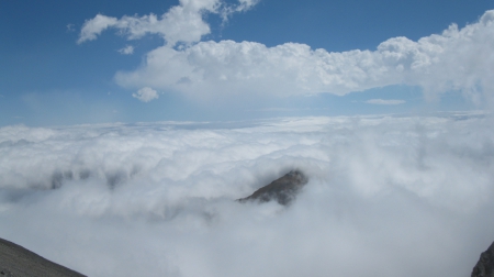 Mount Lougheed - Mount Lougheed, Rocky Mountains, Clouds, Canada, Kananaskis