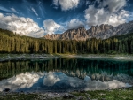 Lake Karevsee, Italy