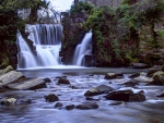 Penllergaer Waterfall, Wales