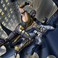 DC Universe Scorpion against Batman