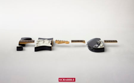 A guitar of parts - guitar, parts, of