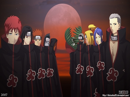 organization - gang, evil, naruto