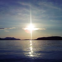 Sunset in Aalesund