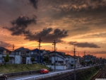 Sunset in Okazaki